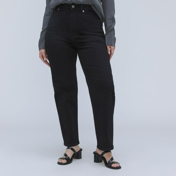 Everlane Curvy Way High Jean Size 26 Tall NWT (Unattached) in Coal - Picture 1 of 11